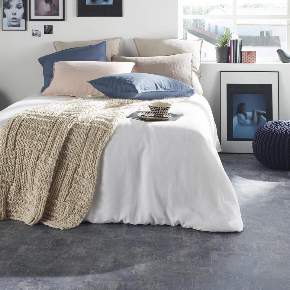 tarkett vinyl met bed 