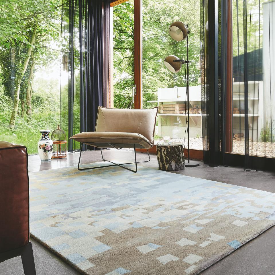 vloerkleed in woonkamer