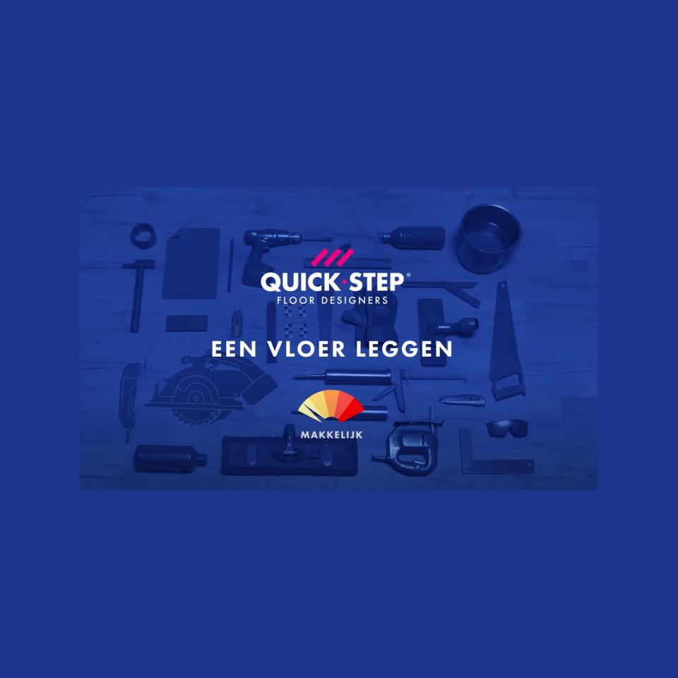 Quick step laminaat installeren