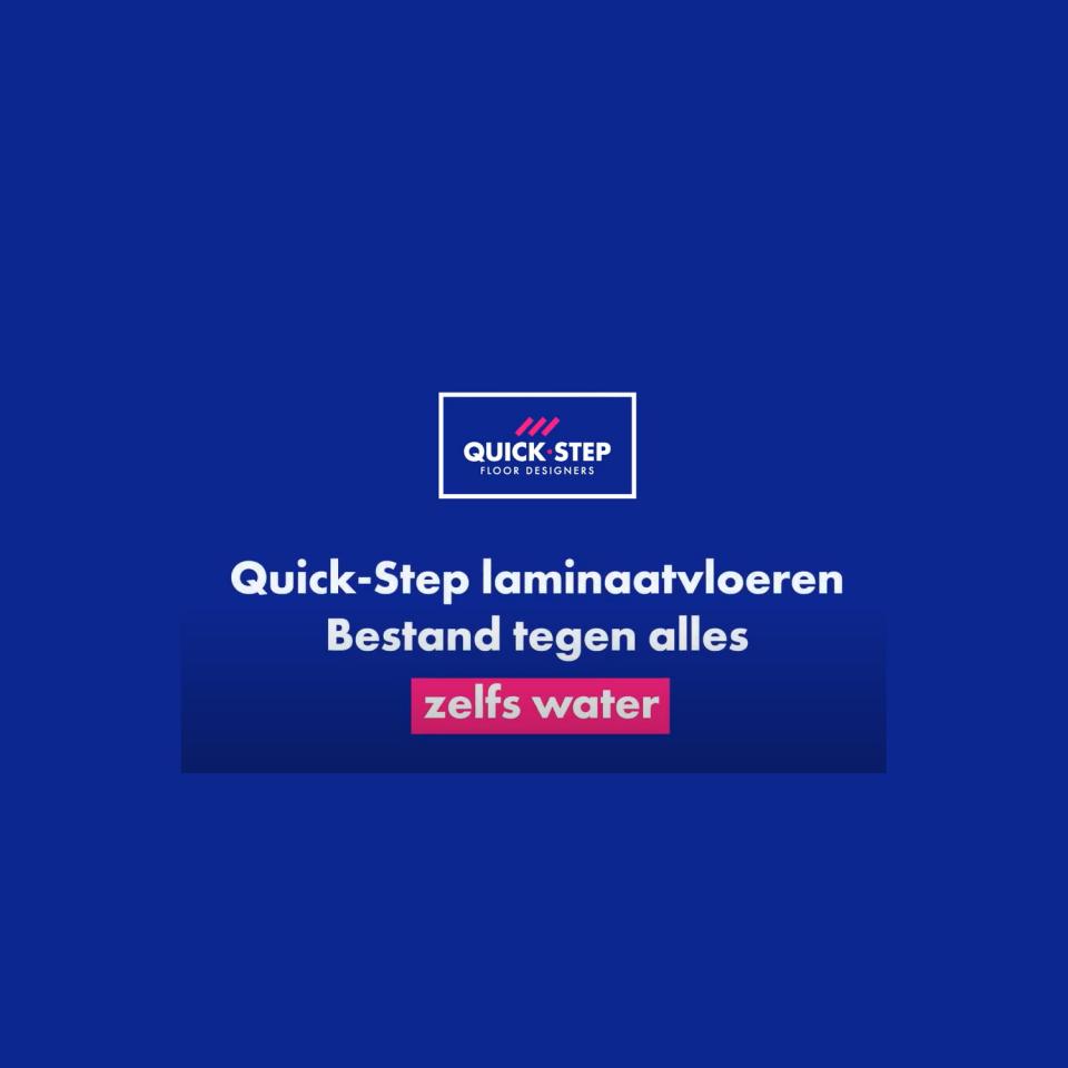 quick step watervast laminaat