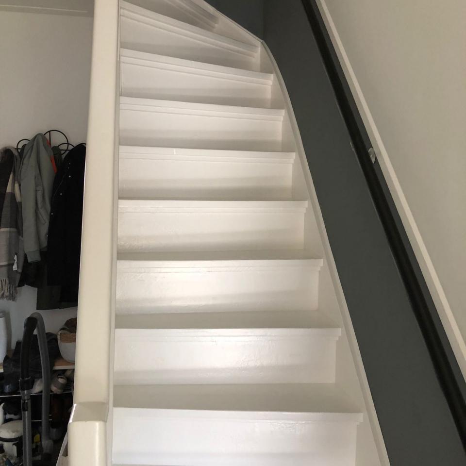 trap zonder tapijt