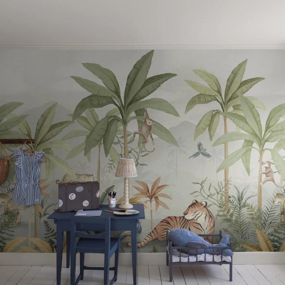 Jungle thema met Borastapeter