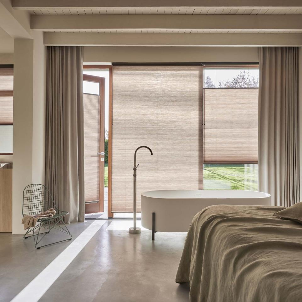 Duette Shades en gordijnen isolerend