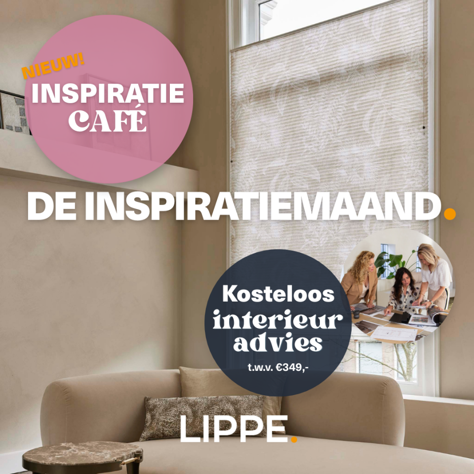 Inspiratiemaand: Inspiratie café en interieuradvies. 