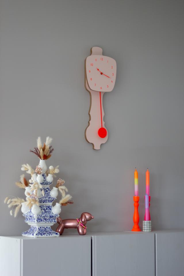 Scandinavische stijl met neon
